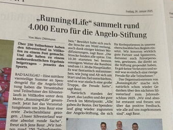 Der 2. Völlkofer Silvesterlauf war ein voller Erfolg!