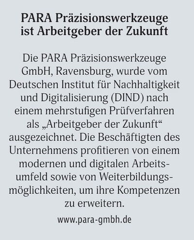 PARA ist Arbeitgeber der Zukunft, der Artikel aus dem IHK-Magazin