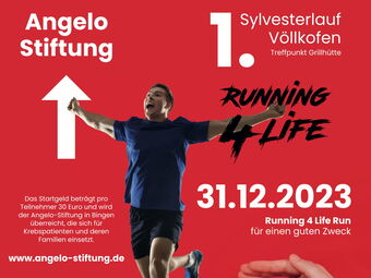 Der 1.Silvesterlauf in Völlkofen kommt der Angelo-Stiftung zu Gute.
