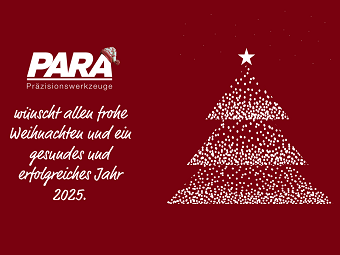 PARA wünscht frohe Weihnachten 2024