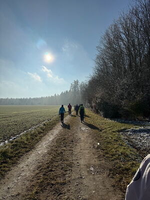 Das Wetter hat super mitgespielt beim 2. Silvesterlauf Völlkofen für die Angelo Stiftung