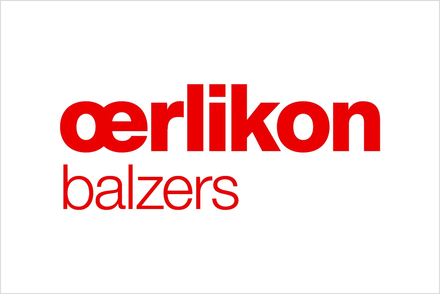 Oerlikon Balzers Beschichten
